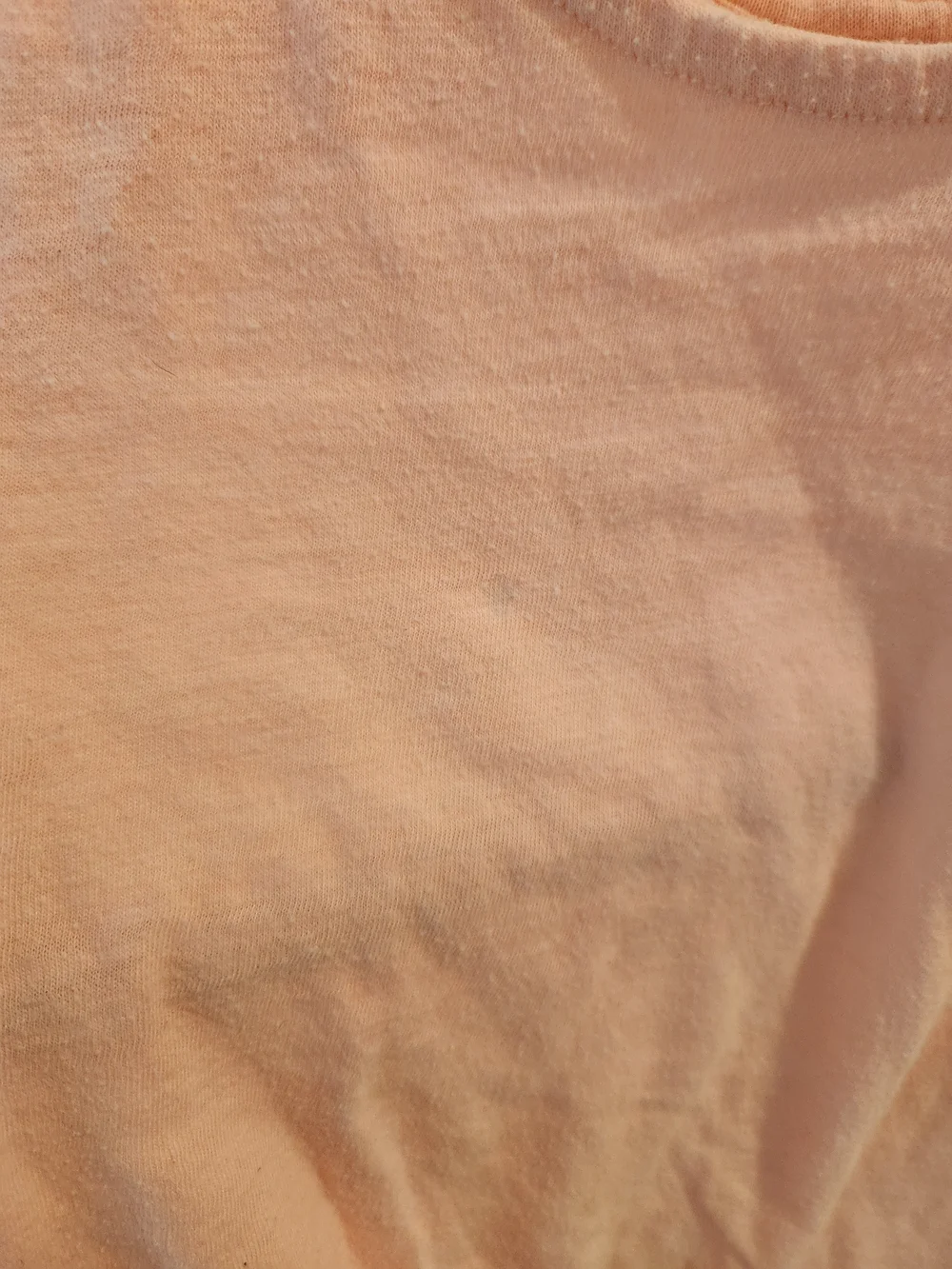 GAP Girls' Peach Crochet Detail Tee